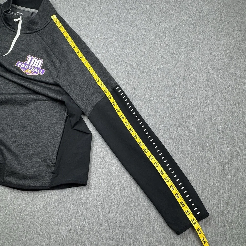 Under Armour Ashland University Eagles Football Quarter Zip Pullover Men's Sz XL